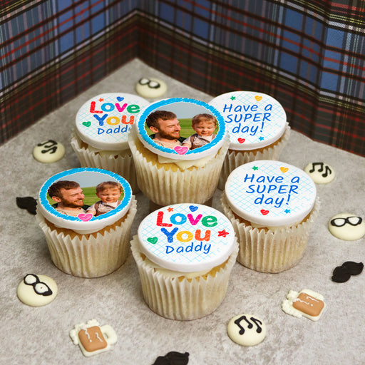 Love You Dad Father's Day Cupcakes - Bakerdays