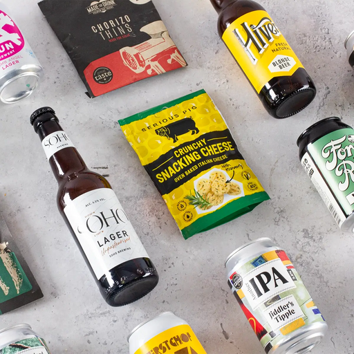 Revamped Craft Beer & Snack Gift Subscription by FodaBox