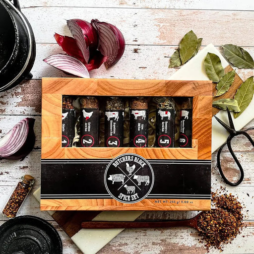 Butchers Block 6 Spices Gift Selection Box - Spice Inspired