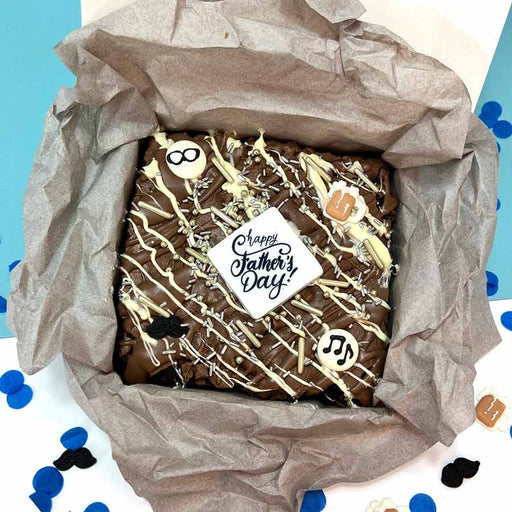 Limited Edition Father's Day Brownies 750g - Bakerdays