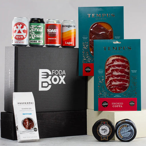 Craft Beer, Charcuterie and Cheese Hamper