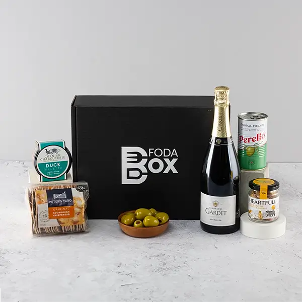Champagne and Gourmet Appetisers Gift Box