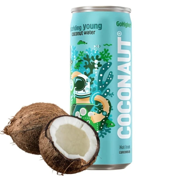 Coconaut Sparkling Young Coconut Water 1 600