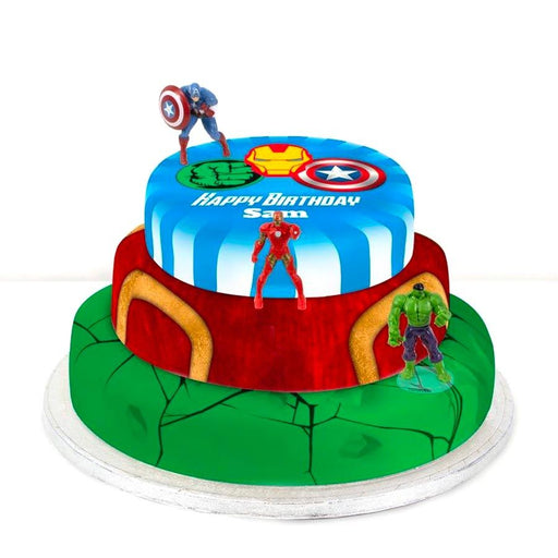 bakerdays - Avengers Tiered Cake