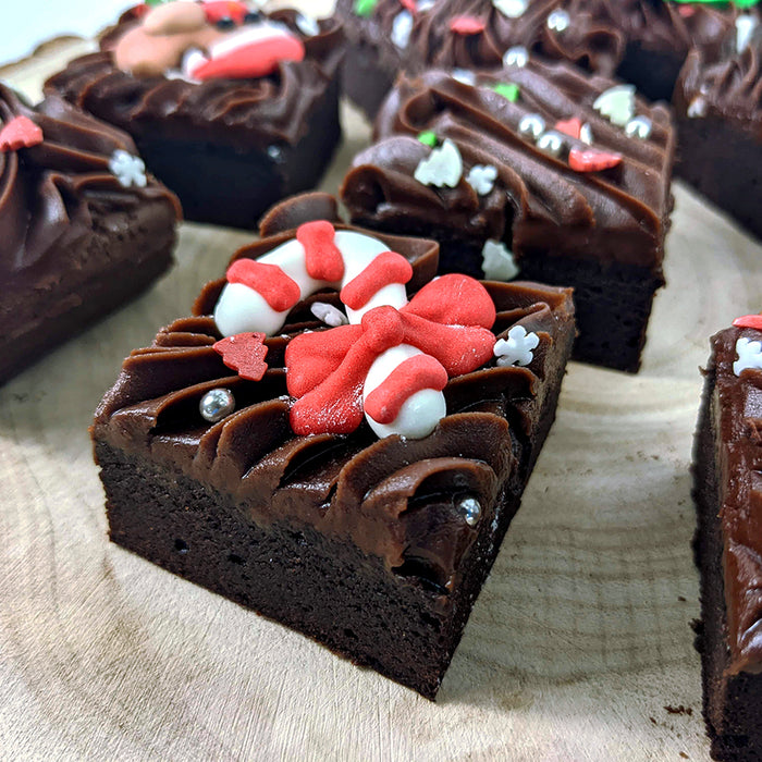 Bakerdays - 9 Cute Christmas Brownies