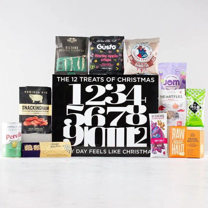 24 Treats of Christmas, Beer & Snacks Gift Boxes Bundle