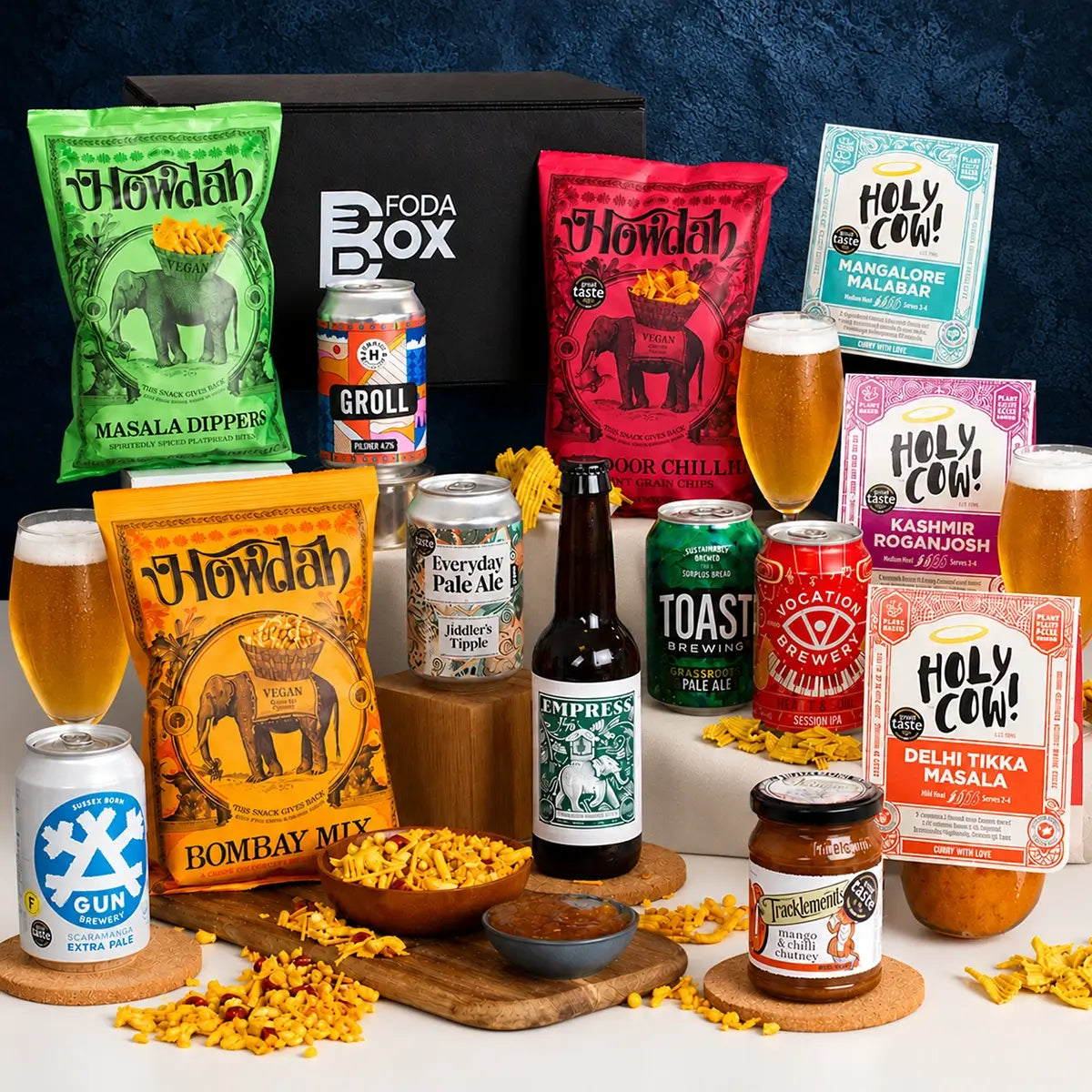 Luxury Beer & Curry Discovery Hamper
