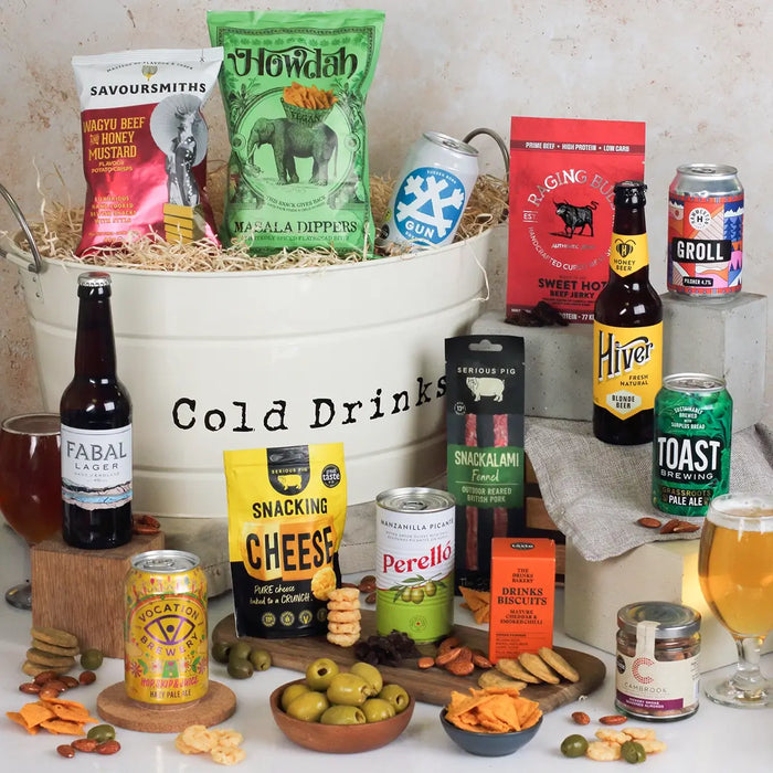 Luxury Christmas Beer Bucket Gift