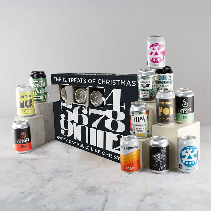 12 Beers of Christmas Beer Gift Box