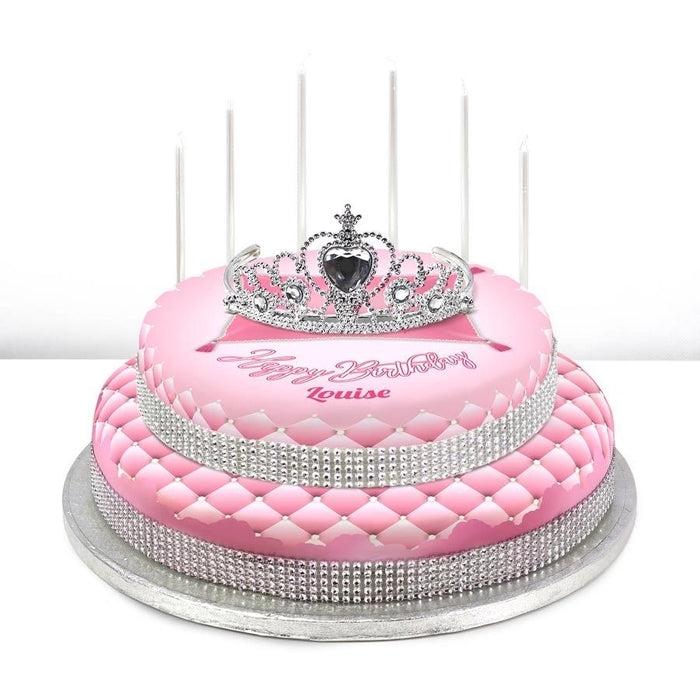 bakerdays - Tiered Princess Tiara Cake