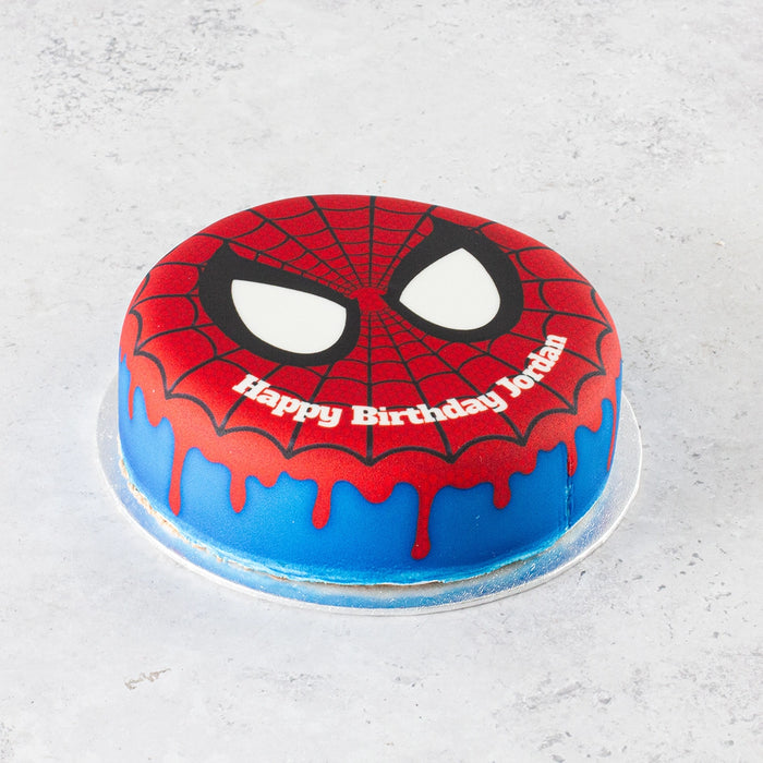 Bakerdays Spider-Man Tiered Cake Single Tier