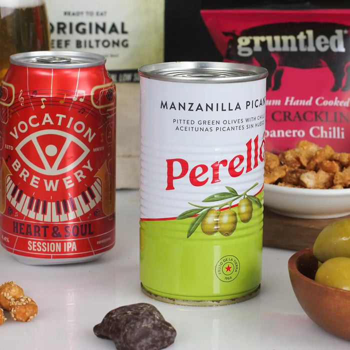 Perello Olives and Vocation Beer
