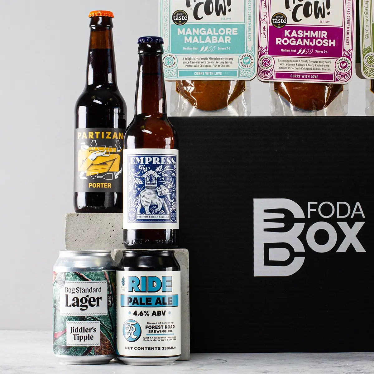 Beer and Curry Night Gift Box