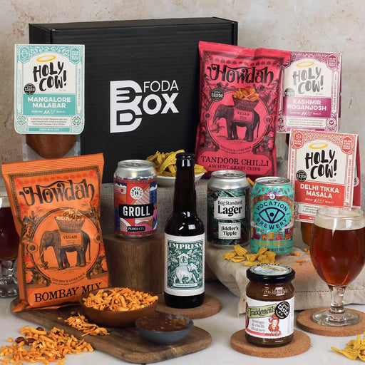 Beer and curry night gift box