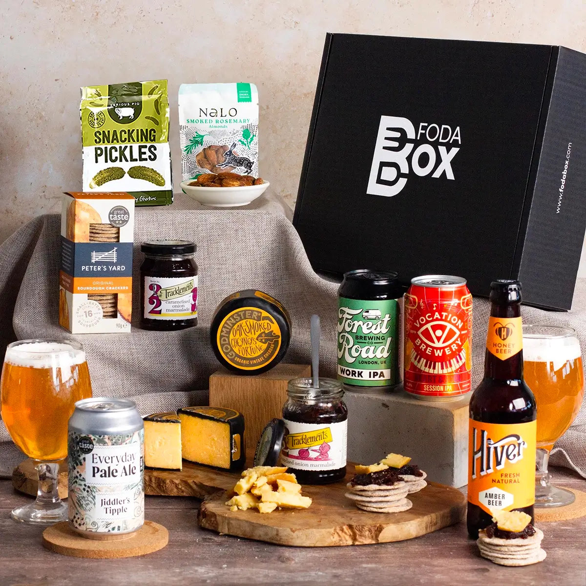 Beer and Cheese Hamper 1