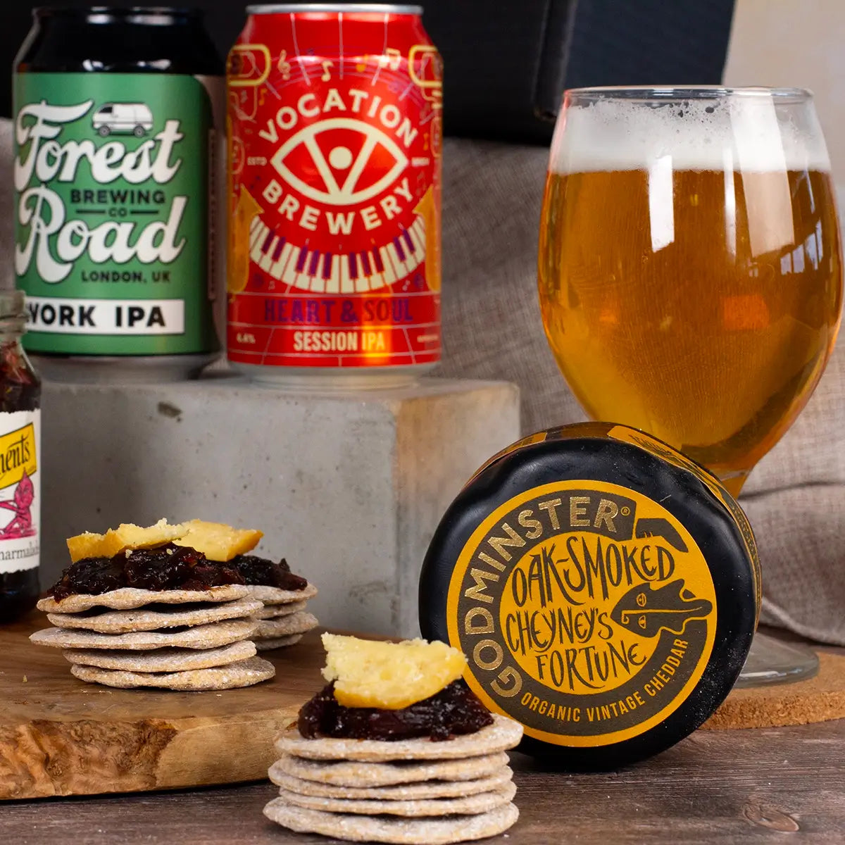 Beer and Cheese Hamper 2