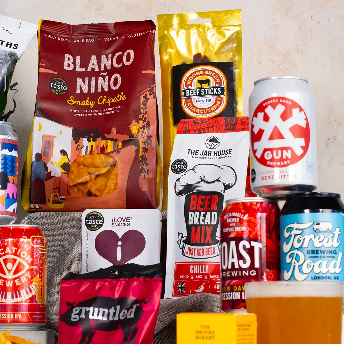 Big Man Box Beer and Snack Hamper 3