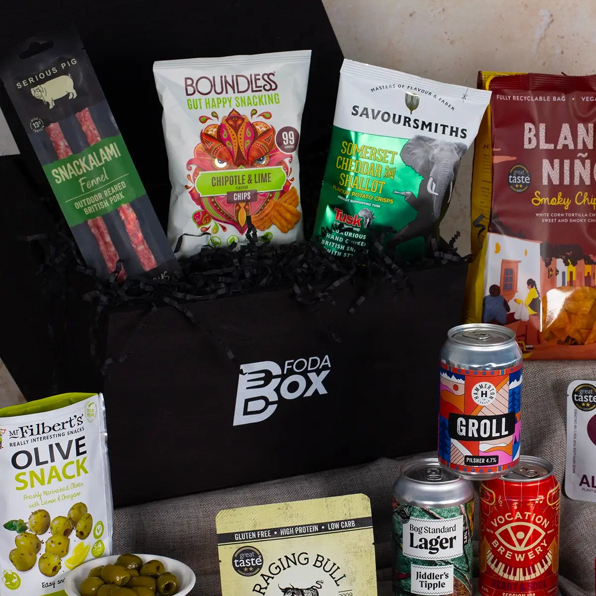 Big Man Box Beer and Snack Hamper 4