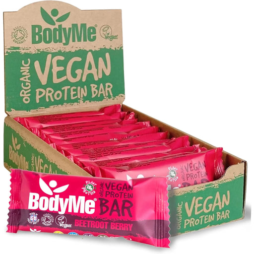 BodyMe - Vegan Protein Bar Beetroot Berry 12 x 60g