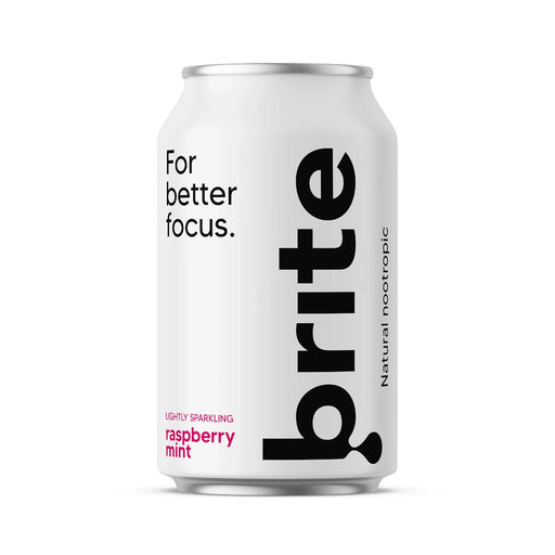 Brite Drinks - Raspberry & Mint Natural Nootropic Drink 330ml