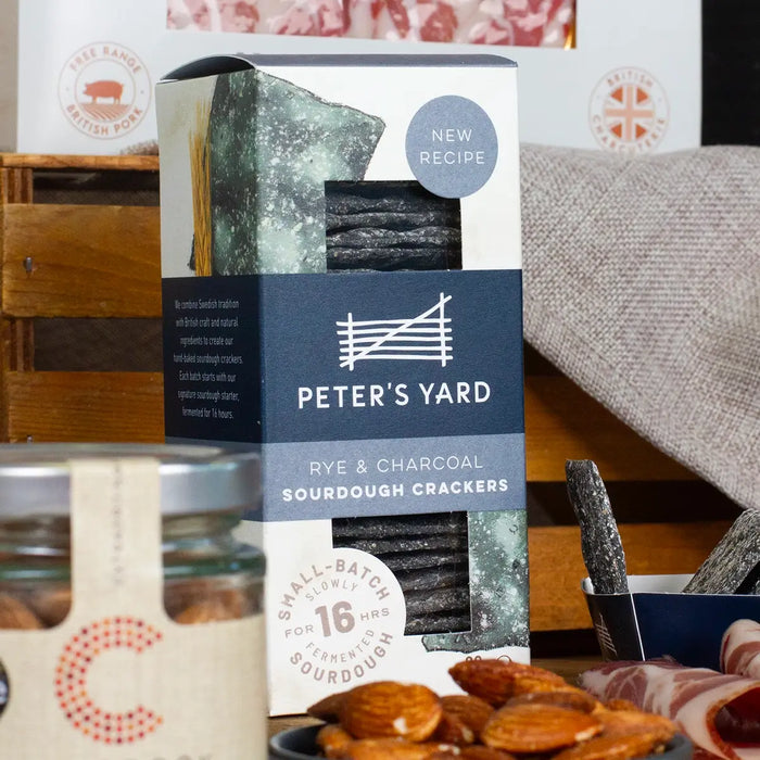 Peters yard crackers close up