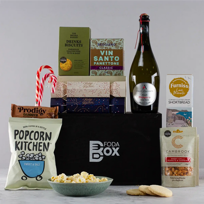 Christmas Pannetone, Prosecco and Sweets Hamper