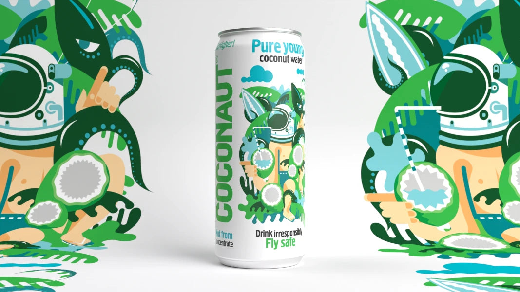 Coconaut - Pure Young | Coconut 320ml Water FodaBox