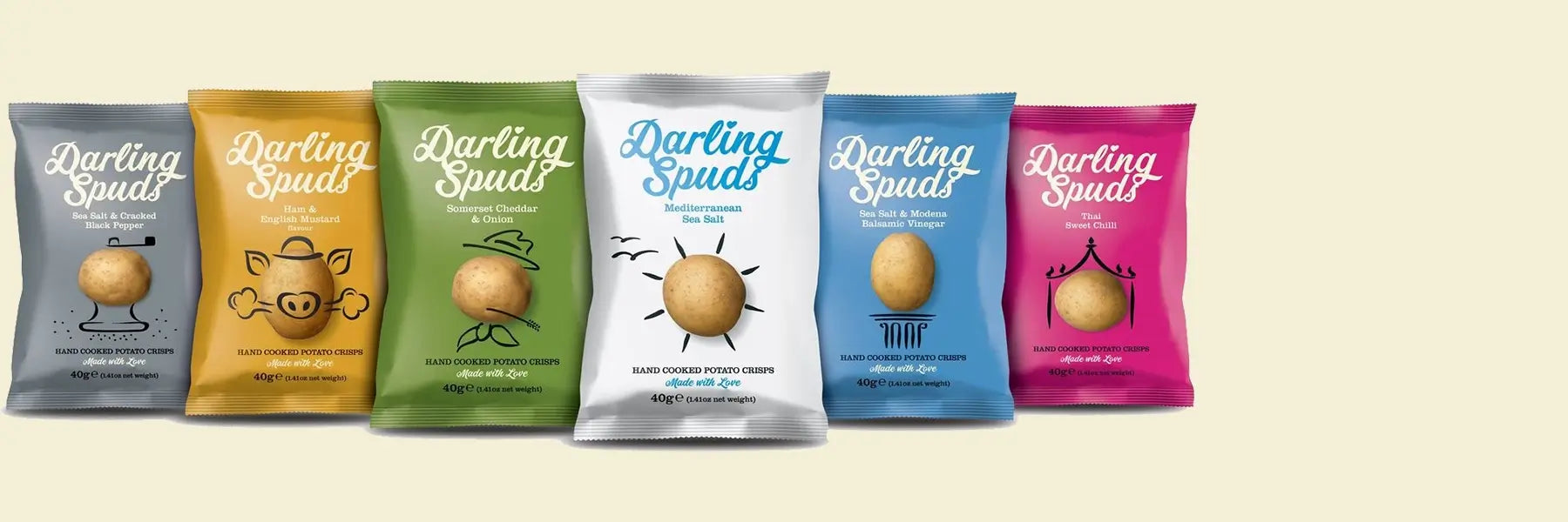 Darling Spuds Crips All Flavours