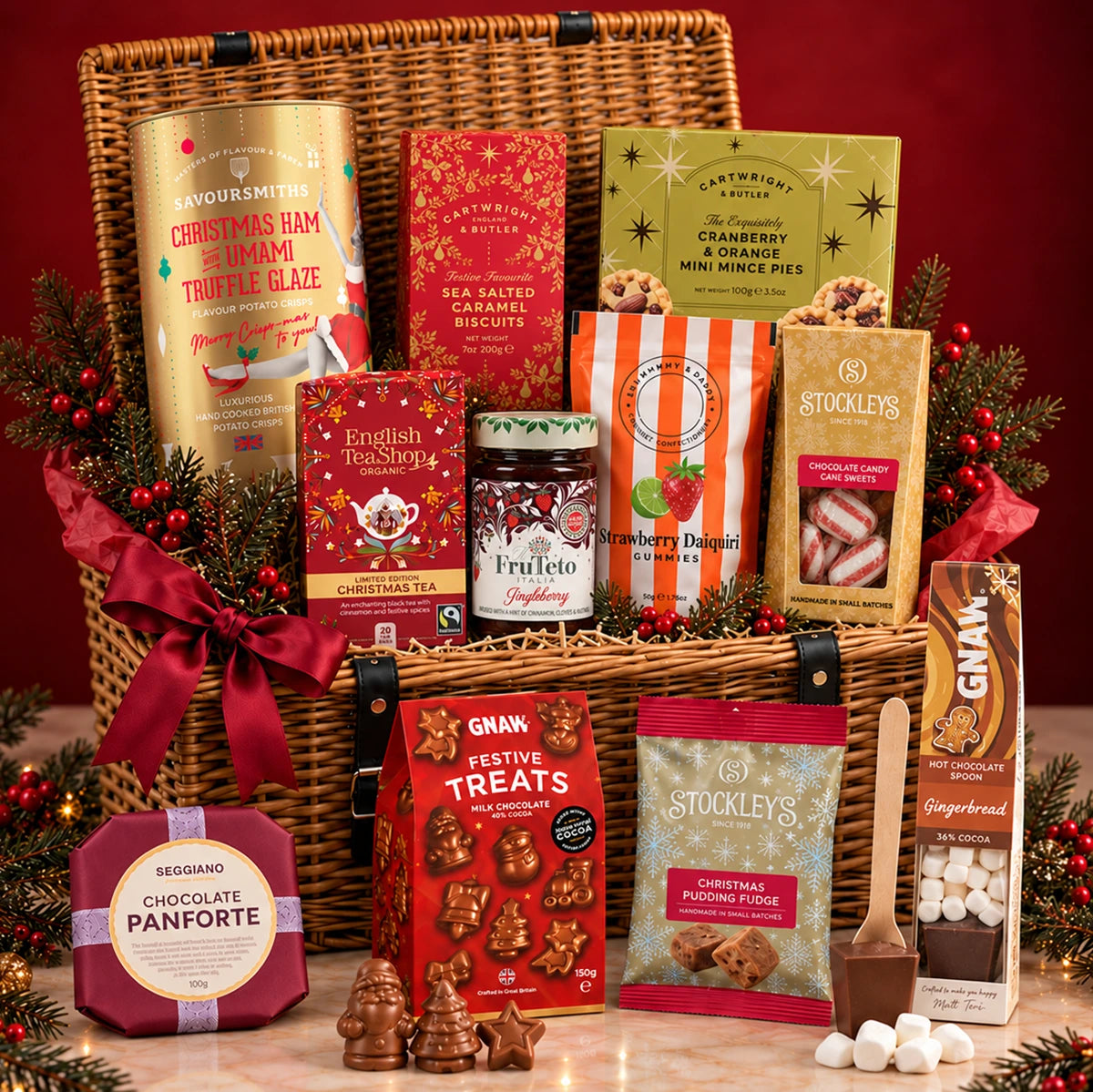 Festive foodie gift hamper 1