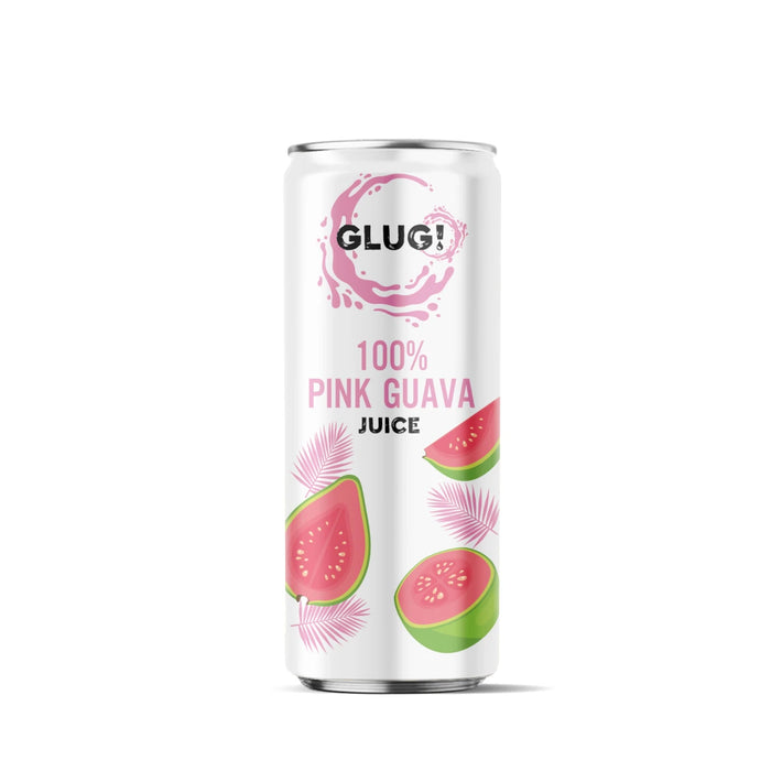 Glug! 100% Pink Guava Juice 320ml