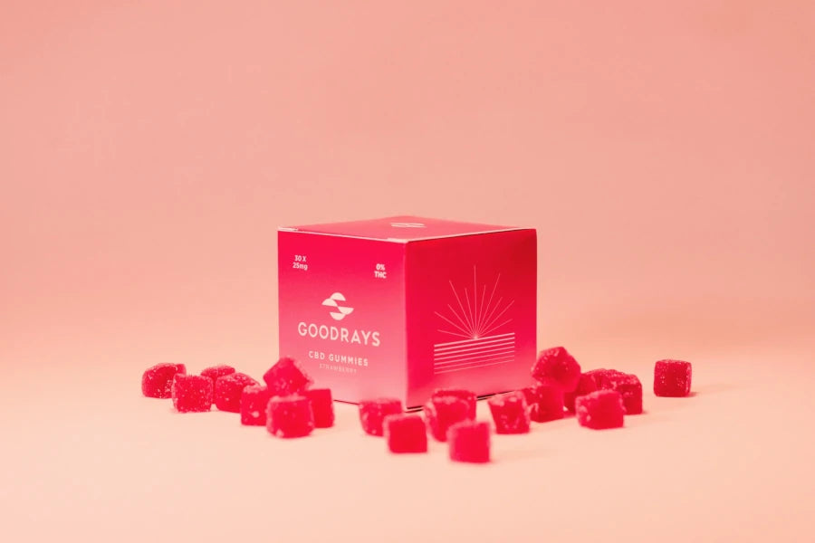 Goodrays CBD Strawberry Gummies 2