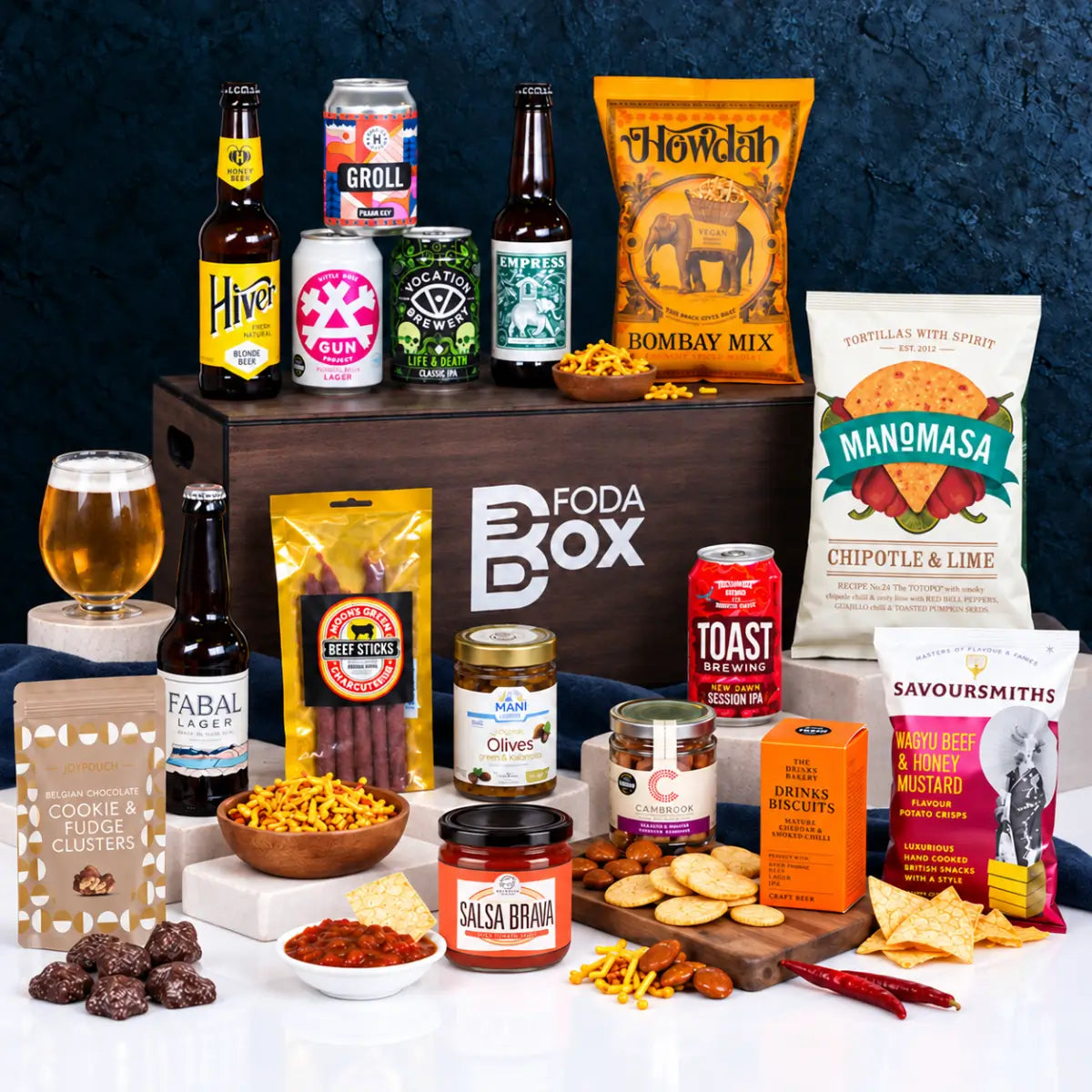 Luxury Craft Beer & Snack Hamper