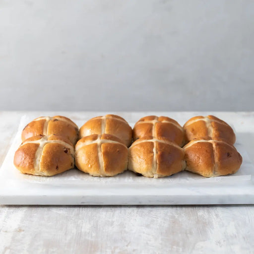 Hot Cross Buns Easter Treat Baking Recipe Kit Serves 8 buns Created by Pastry Chef Silvia Leo - Chefs For Foodies