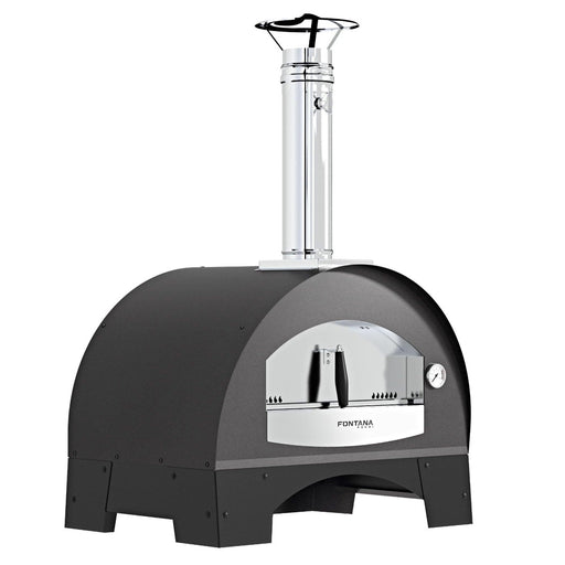 Fontana Amalfi Build-In Wood Pizza Oven Authentic Outdoor Cooking 80×50 cm cooking chamber Plus Free Gift - Chefs For Foodies