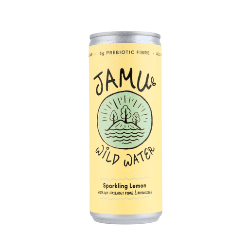Jamu Wild Water - Natural Sparkling Lemon Water 250ml Front