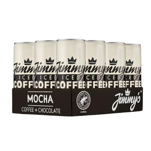 Jimmy's Iced Coffee - Mocha SlimCan 12 x 250ml