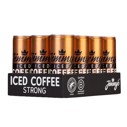 Jimmy's Iced Coffee - Strong SlimCan 12 x 250ml