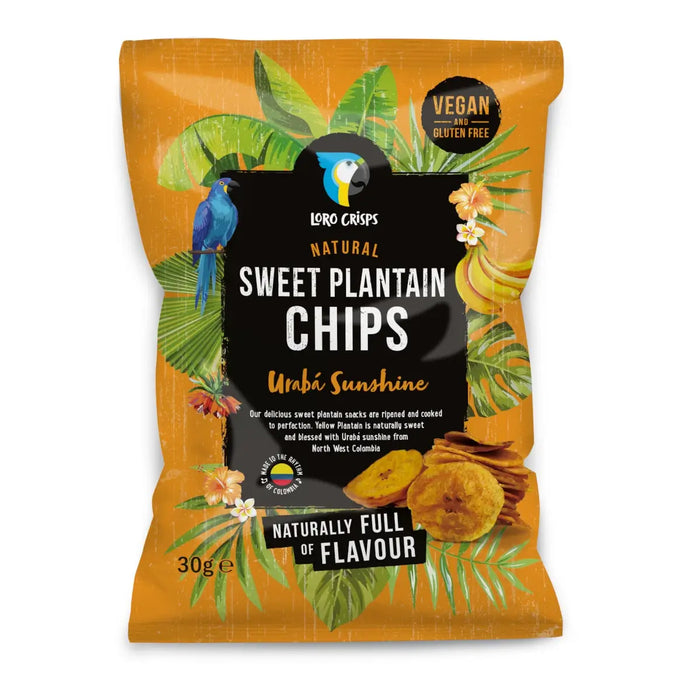 Loro Crisps - Uraba Sunshine Sweet Plantain Chips 30g
