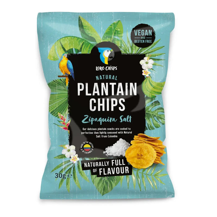 Loro Crisps - Zipaquira Salt Plantain Chips 30g