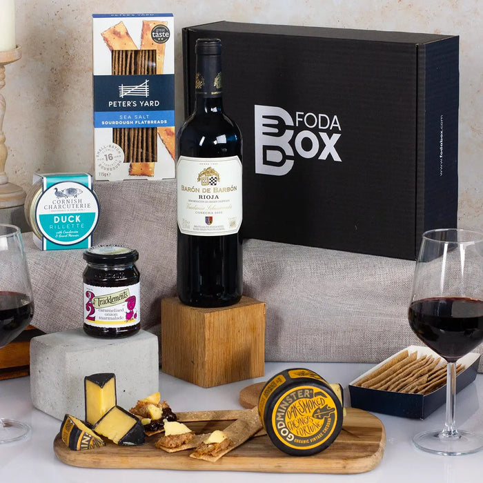 Luxury Wine & Cheese Feast Hamper_1