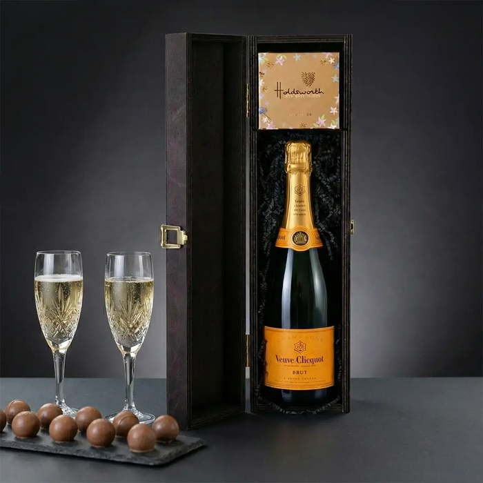 Champagne and truffles