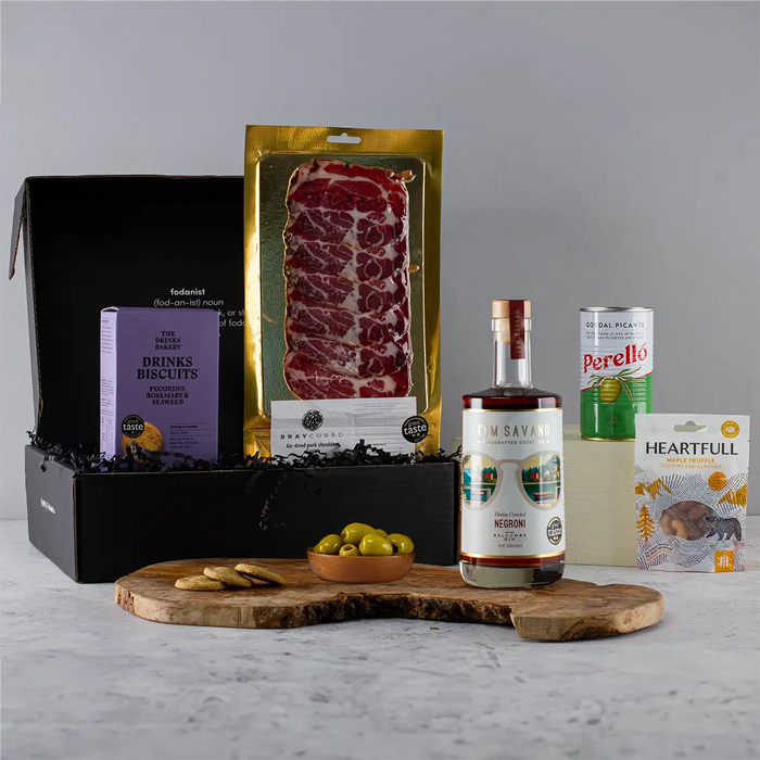 Negroni Cocktail Kit - Negroni Gift Set and Snacks
