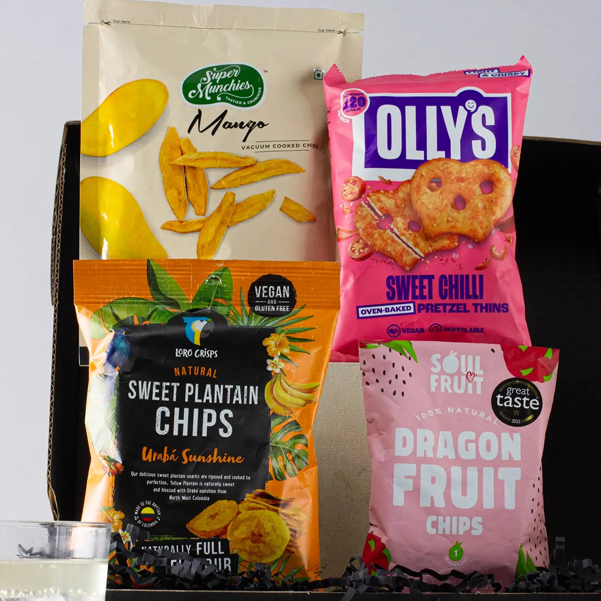 Passionfruit Martini Gift Set and Snacks