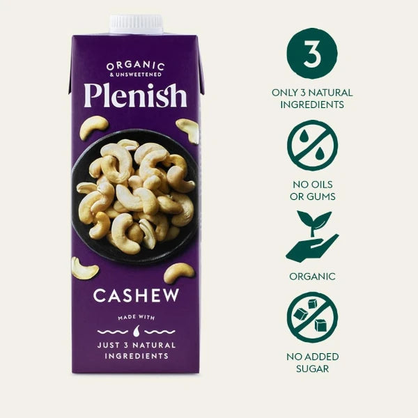 Plenish Cashew Organic Milk Drink 1L 2