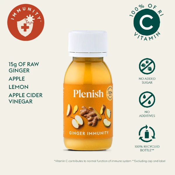 Plenish Ginger Immunity Shot Image 3