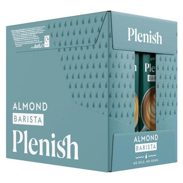 Plenish Organic Almond Barista Milk 6 x 1L 2