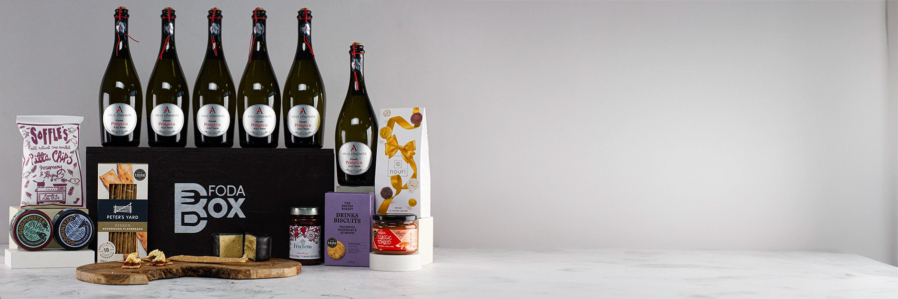 Prosecco, Cheese and Truffle Party Hamper