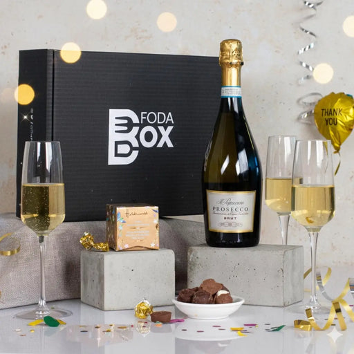 Prosecco and truffles gift hamper