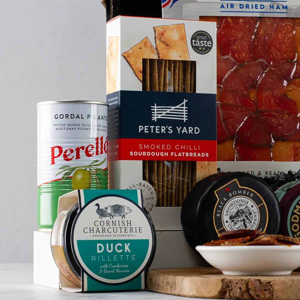 Red Wine, Cheese & Charcuterie Hamper FodaBox