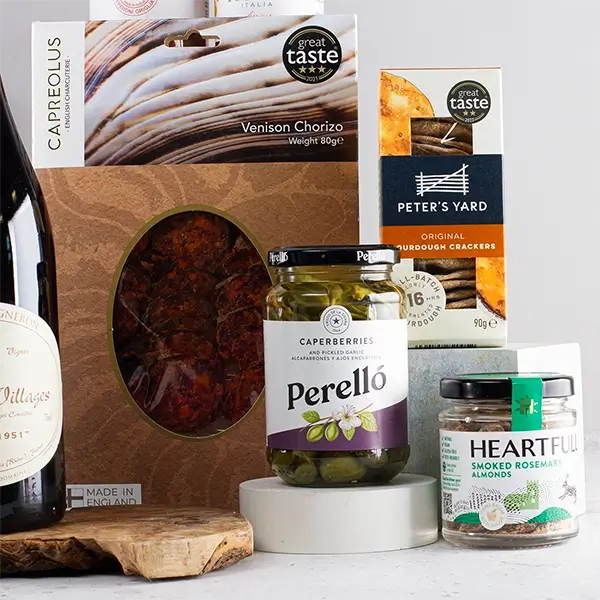 Red Wine, Cheese and Charcuterie Hamper